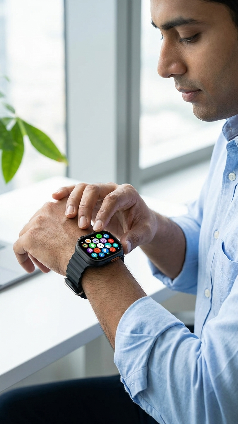 Ultra 2.09 Infinite Display Smartwatch
